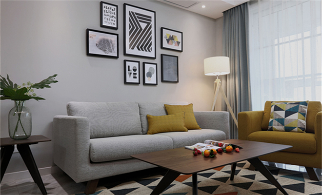 82m2簡(jiǎn)約風(fēng)三居室
