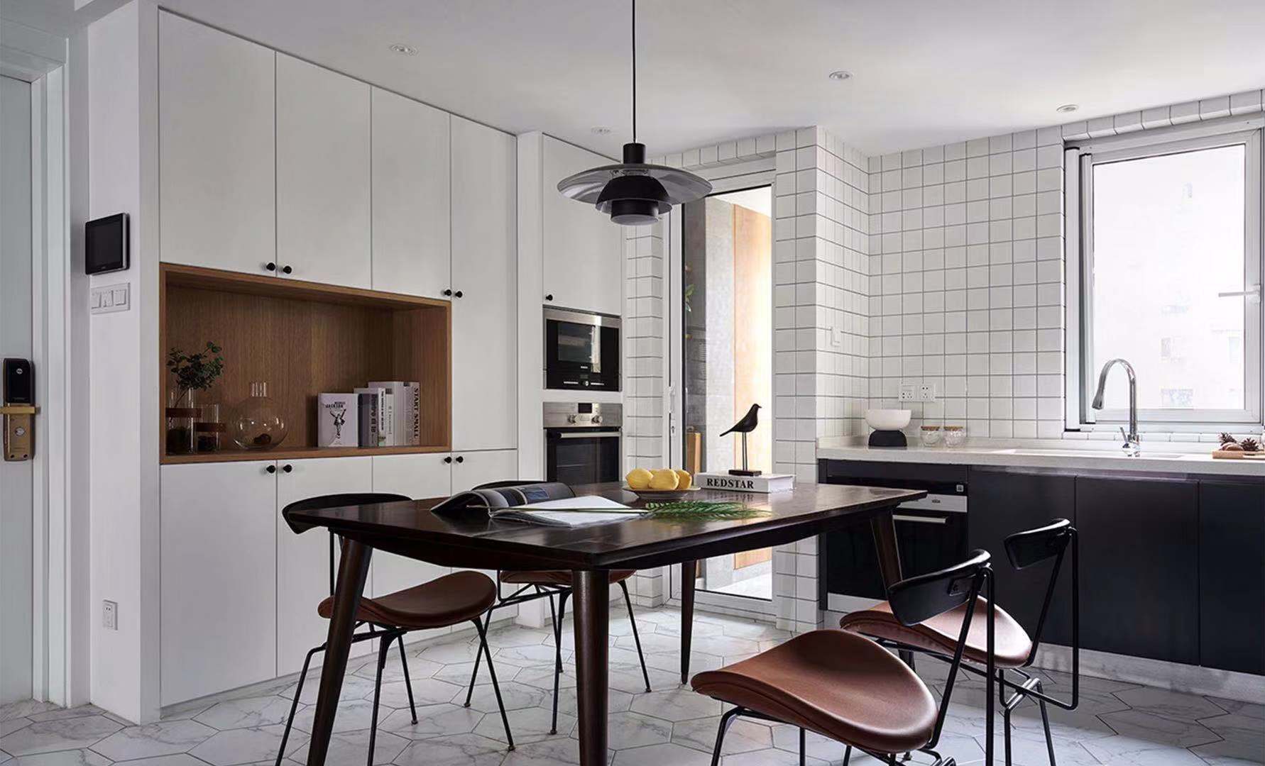 118平北歐三居室，還有多功能書房