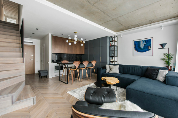 98平復(fù)式北歐設(shè)計(jì)，一家四口的小慶幸