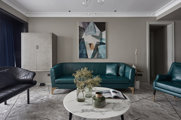 現(xiàn)代輕奢三居室，素雅而又有質(zhì)感