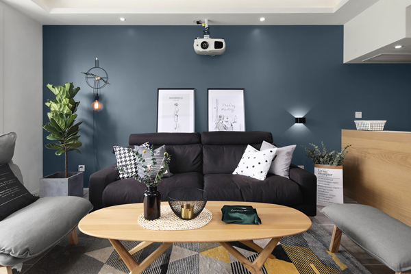 80平簡(jiǎn)約二居室，探索移步換景的秘密